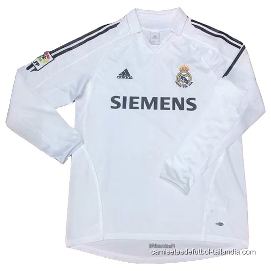 1ª Camiseta Real Madrid Manga Larga Retro 2006 - Haga un click en la imagen para cerrar